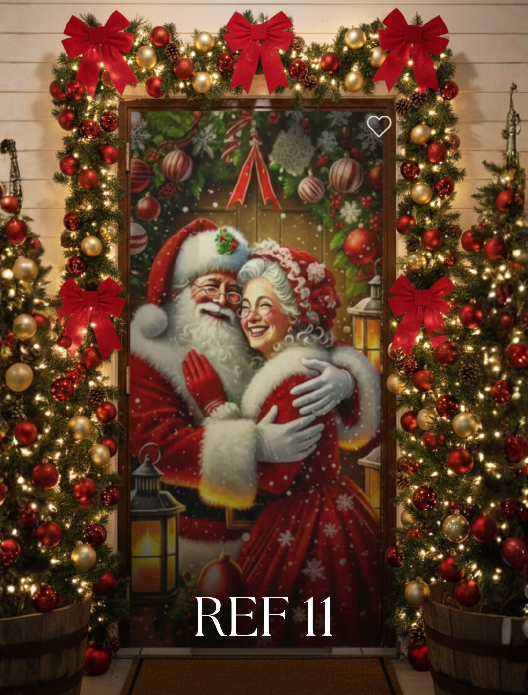 FORROS NAVIDEÑOS PARA TODO TIPO DE PUERTAS 🎄🎅🏼