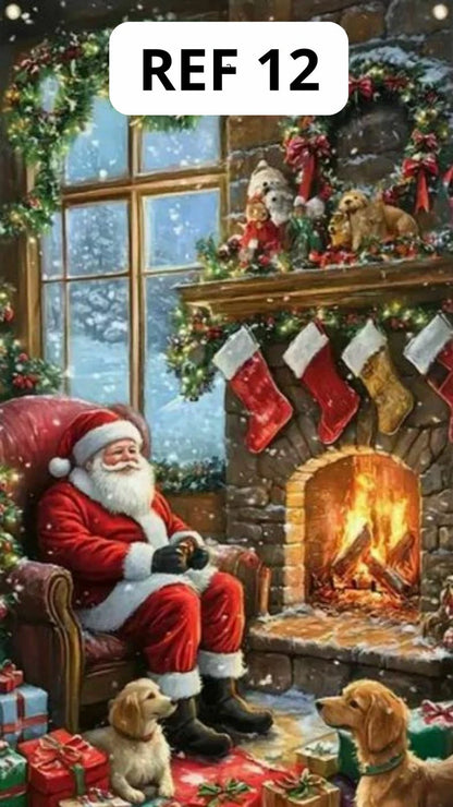 FORROS NAVIDEÑOS PARA PUERTAS 🎄✨