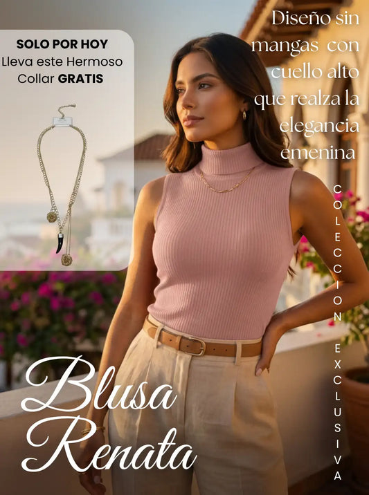 Blusa Renata + Collar GRATIS