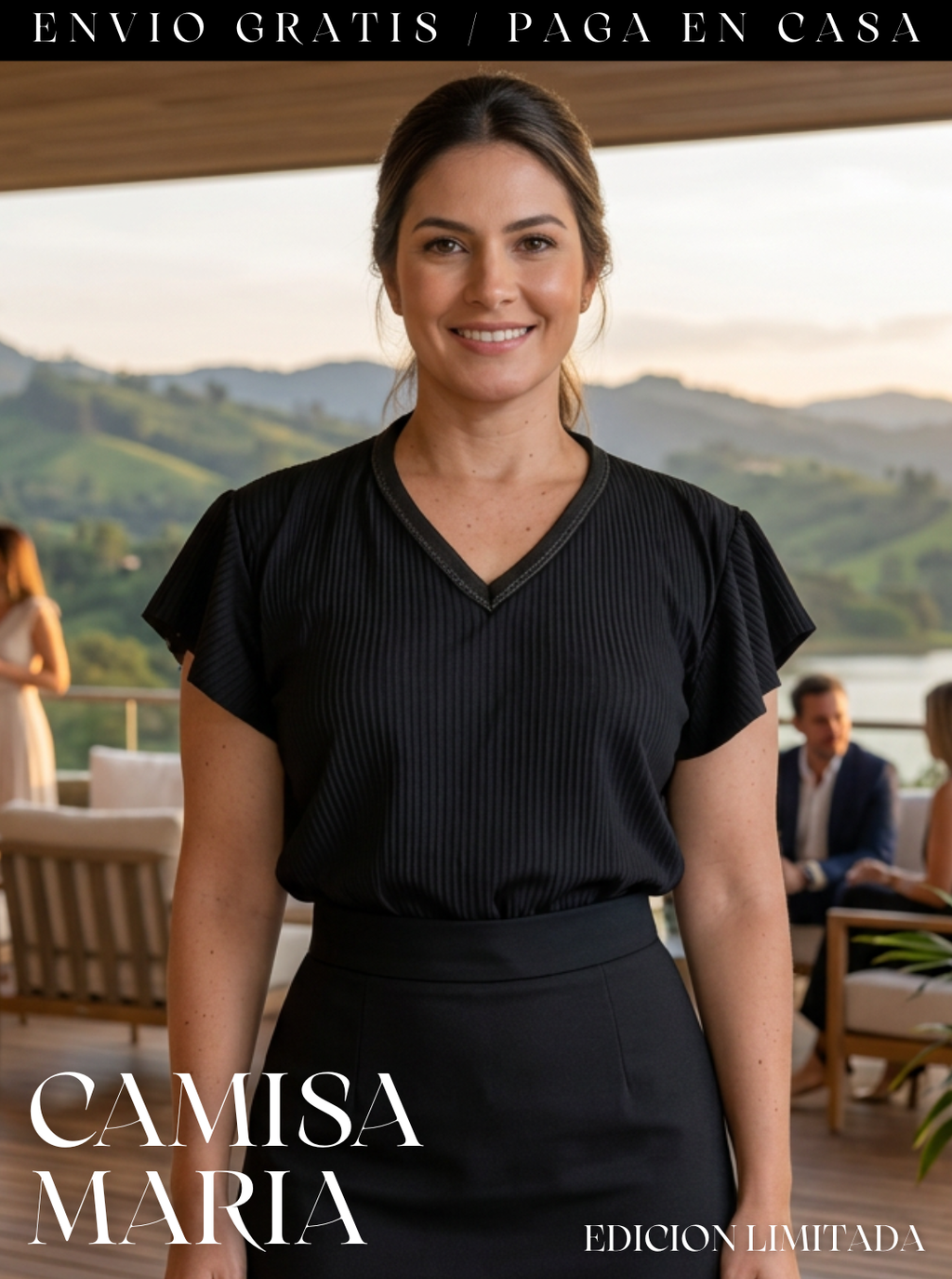PACK'S de Camisas Premium Maria + Collar Gratis