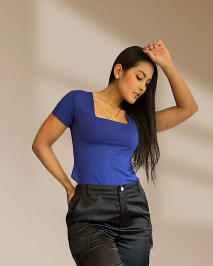 BLUSA ALASKA CUADRADA MANGAS