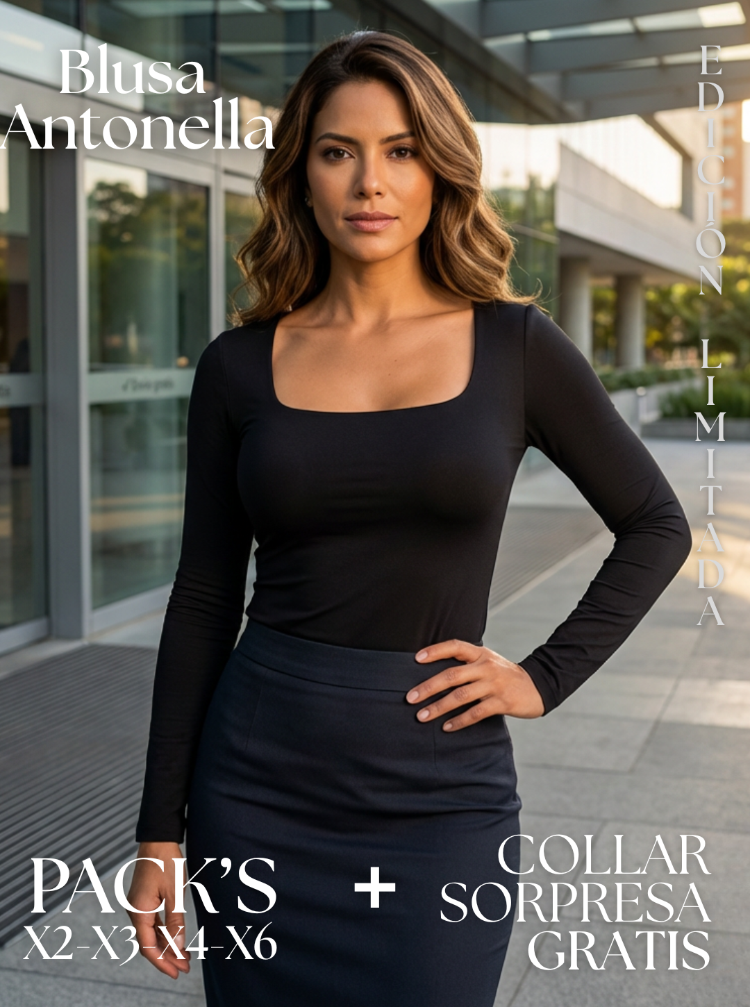 PACK'S de Camibusos Antonella + Collar GRATIS