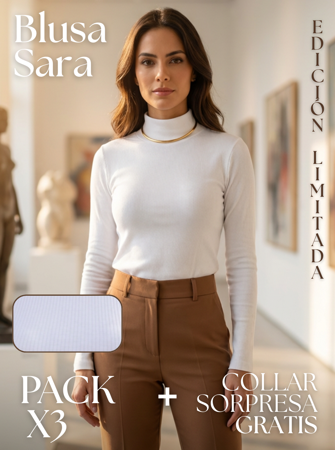 PACK'S de Camibusos Sara + Collar GRATIS