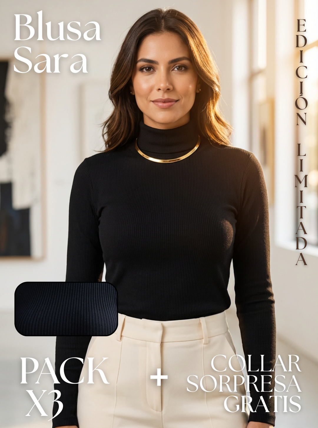 PACK'S de Camibusos Sara + Collar GRATIS