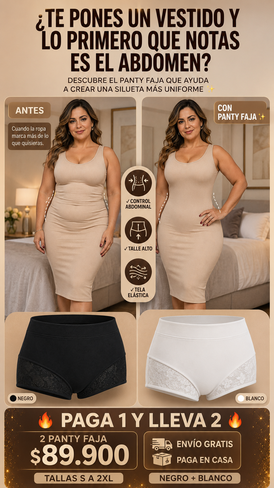 PACK X2 l Panty Faja Lily