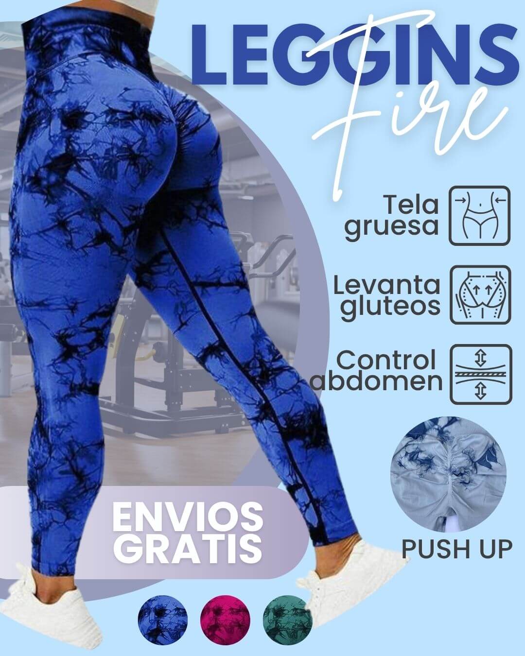 leggins manchados
