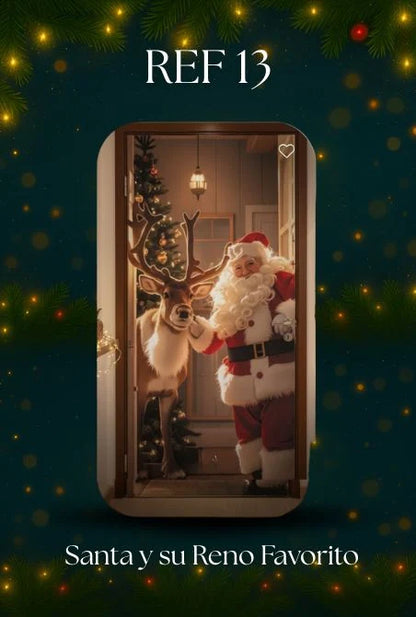 FORROS NAVIDEÑOS PARA TODO TIPO DE PUERTAS 🎄