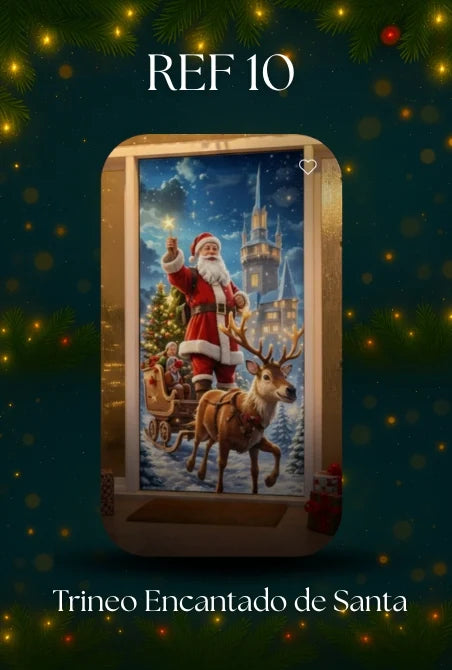 FORROS NAVIDEÑOS PARA TODO TIPO DE PUERTAS 🎄